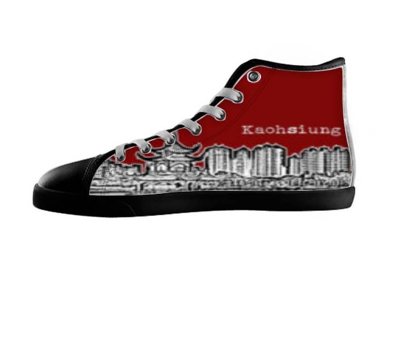 White custom shoes