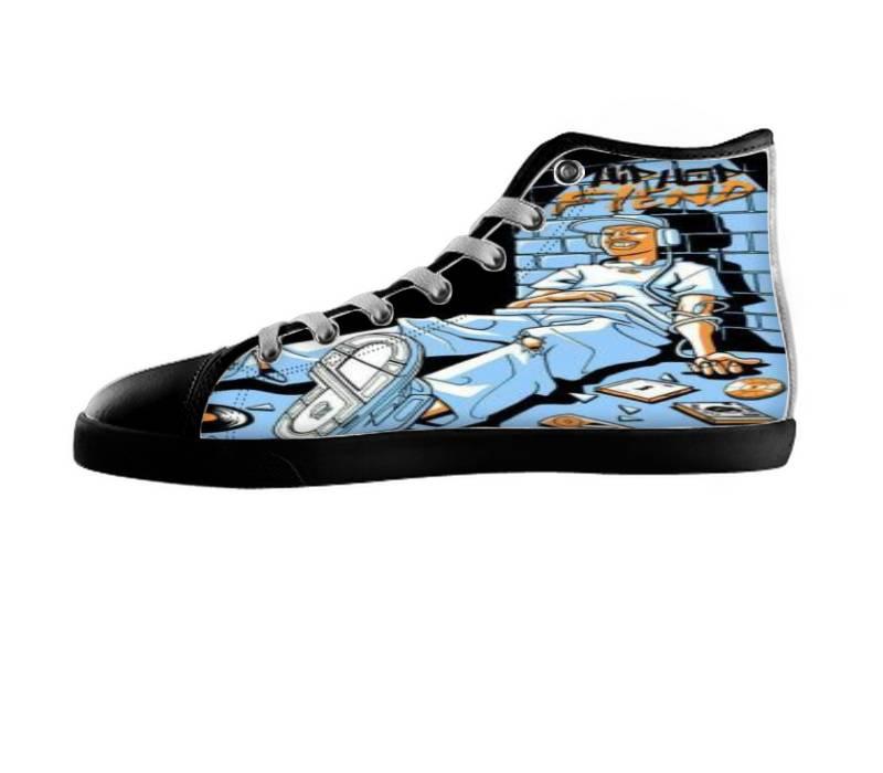 White custom shoes