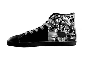White custom shoes