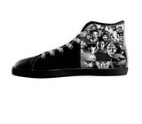 White custom shoes
