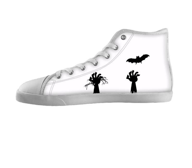 White custom shoes
