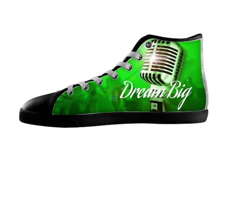 White custom shoes