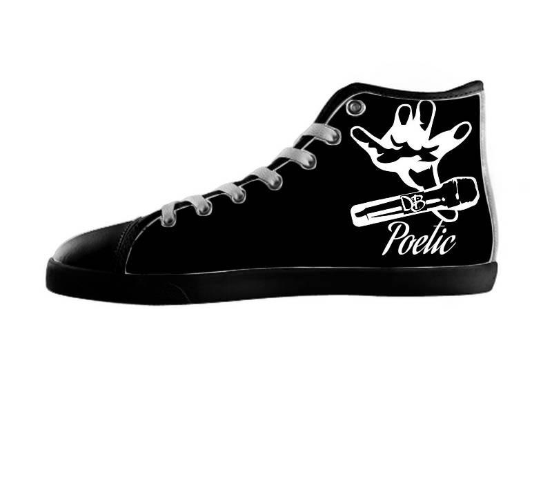 White custom shoes