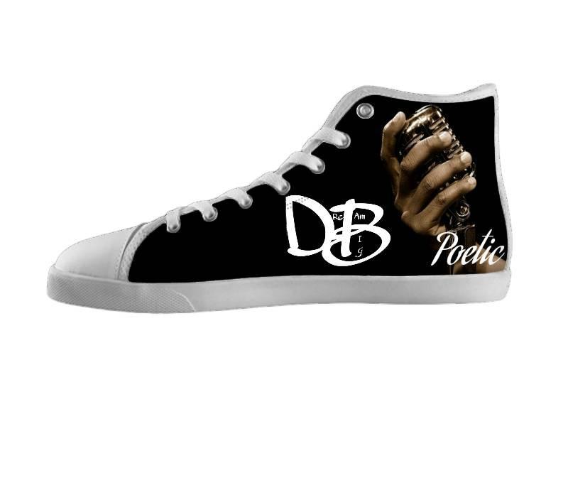 White custom shoes