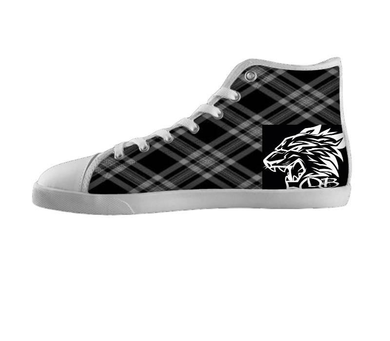 White custom shoes