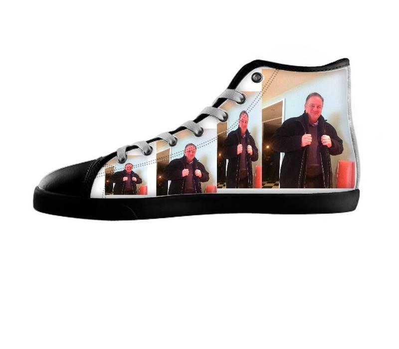 White custom shoes