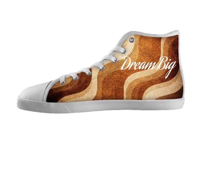 White custom shoes