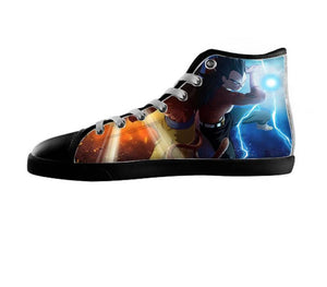 White custom shoes