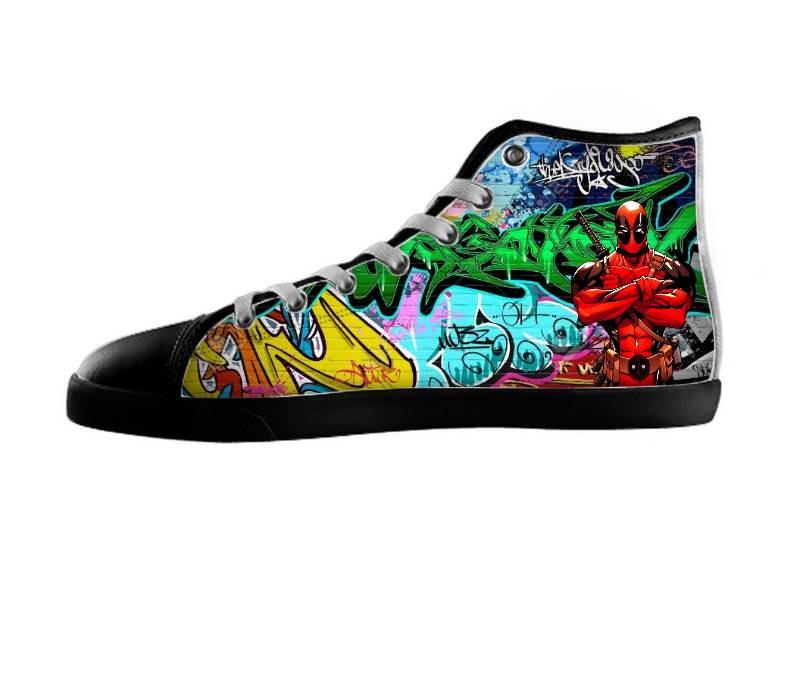 White custom shoes