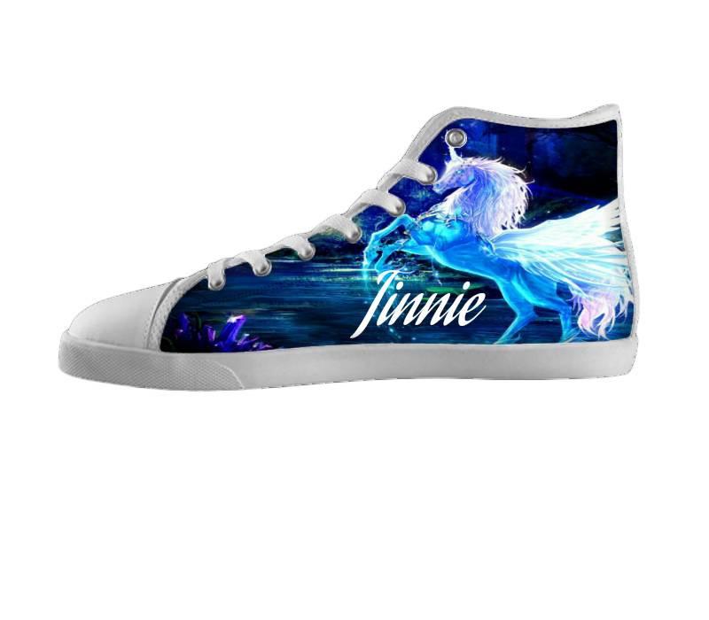 White custom shoes