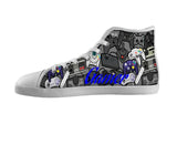 White custom shoes