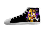 White custom shoes