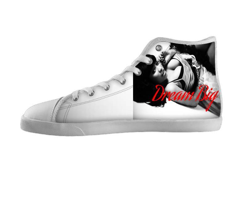 White custom shoes