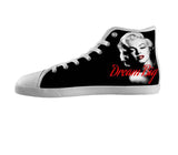 White custom shoes