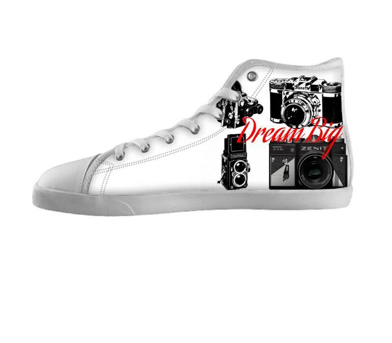 White custom shoes