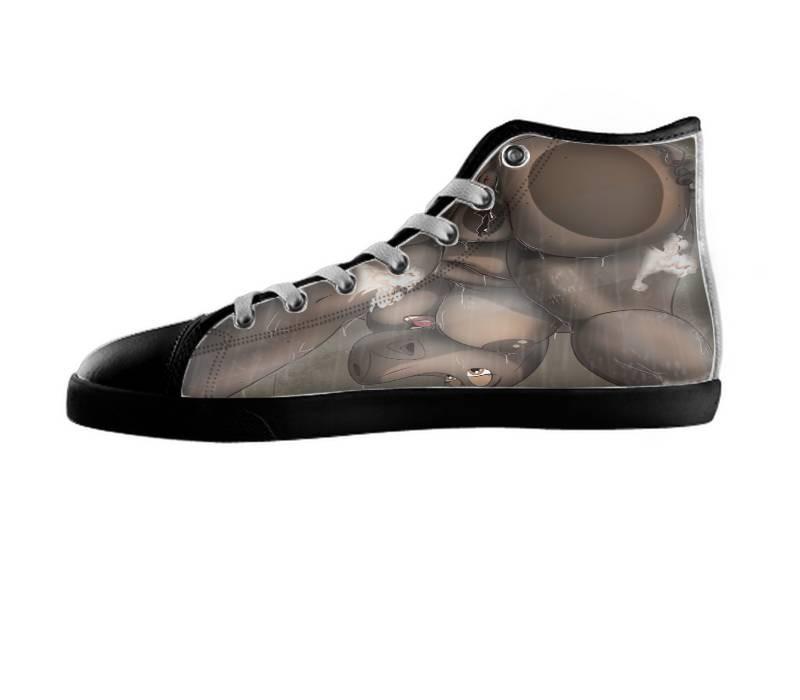 White custom shoes