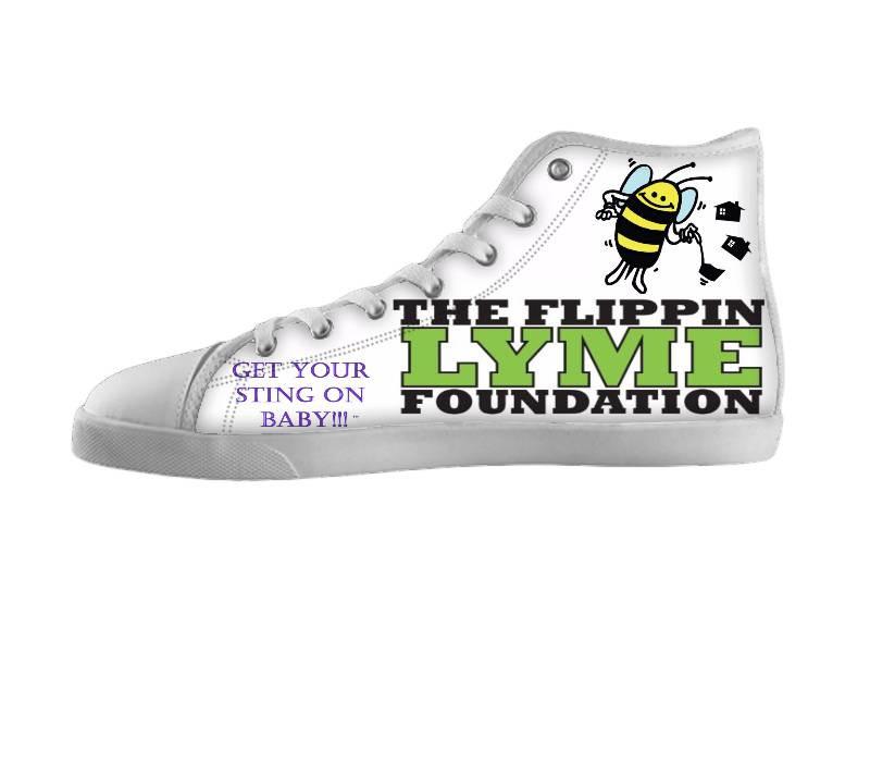 White custom shoes