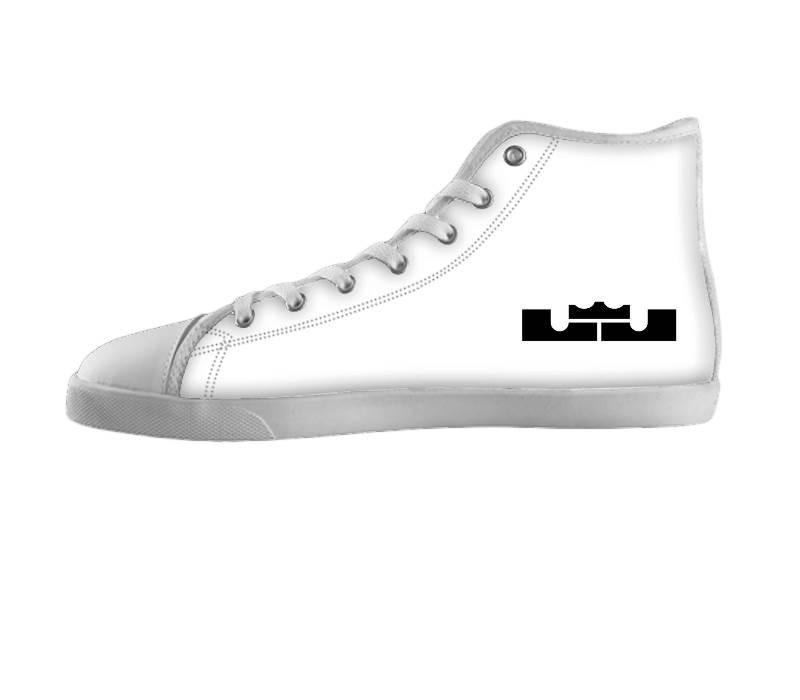 White custom shoes