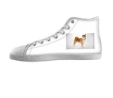 White custom shoes