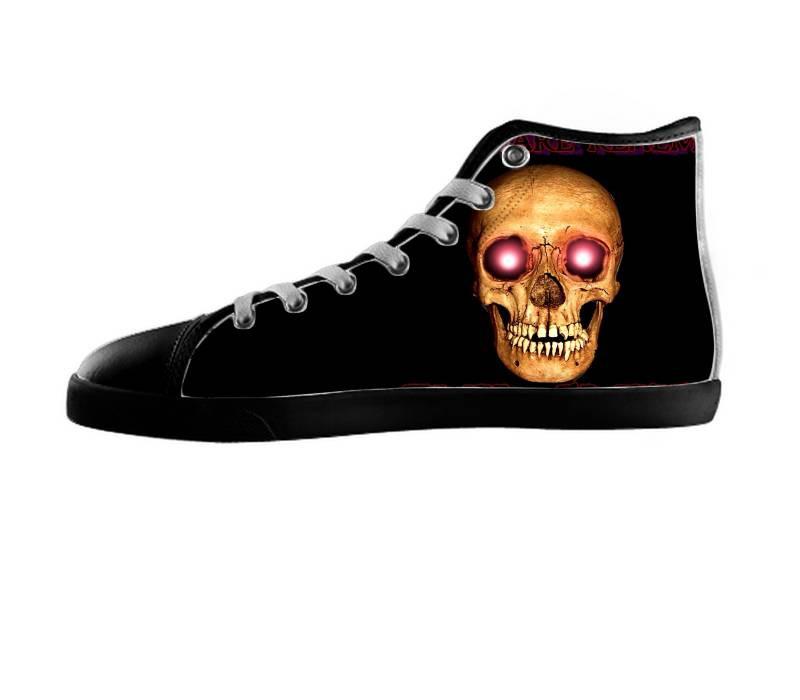 White custom shoes