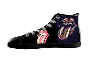 White custom shoes