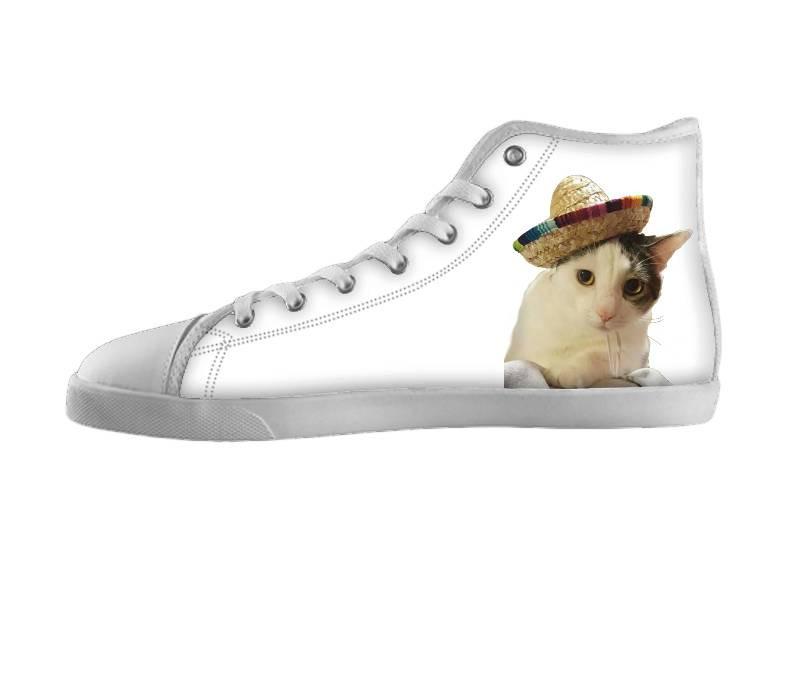 White custom shoes