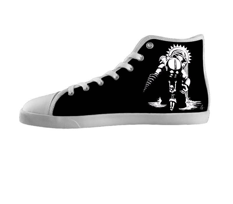 White custom shoes