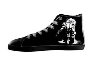 White custom shoes