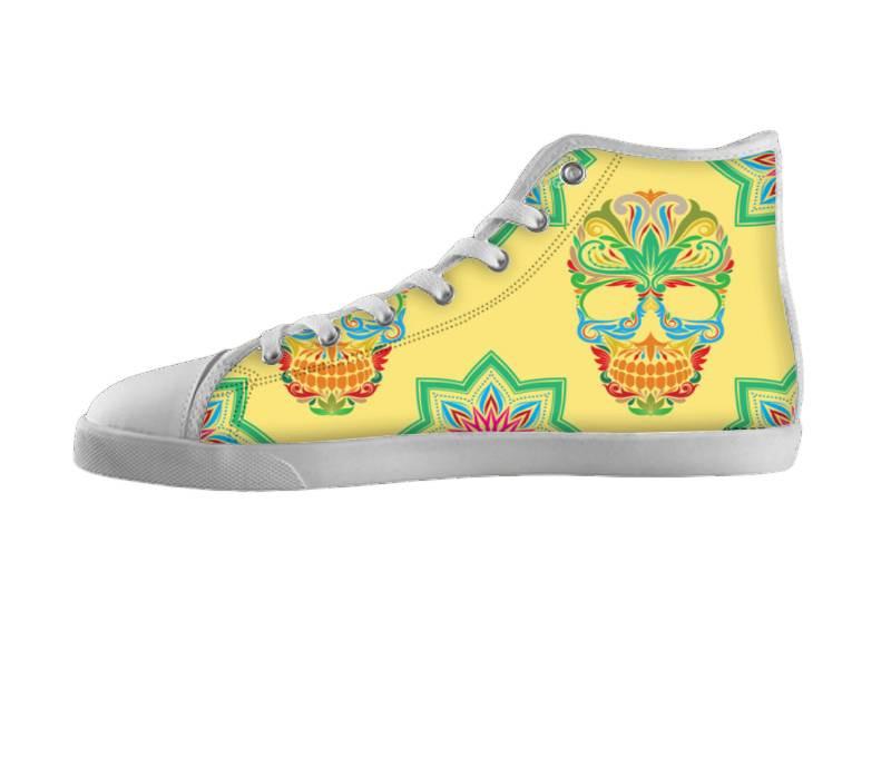 White custom shoes