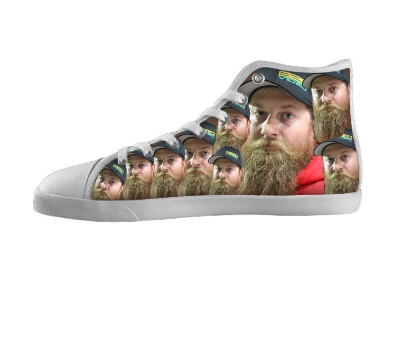 White custom shoes