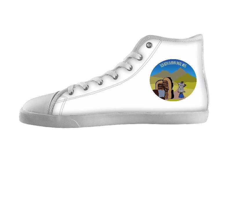 White custom shoes