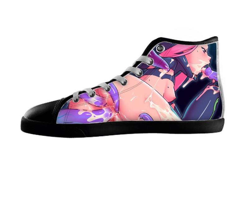 White custom shoes