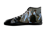 White custom shoes