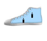 White custom shoes