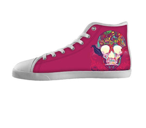 Pink Skull Shoes