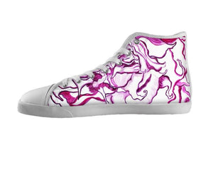 Purple Moon Flower Shoes