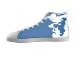 White custom shoes
