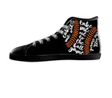White custom shoes