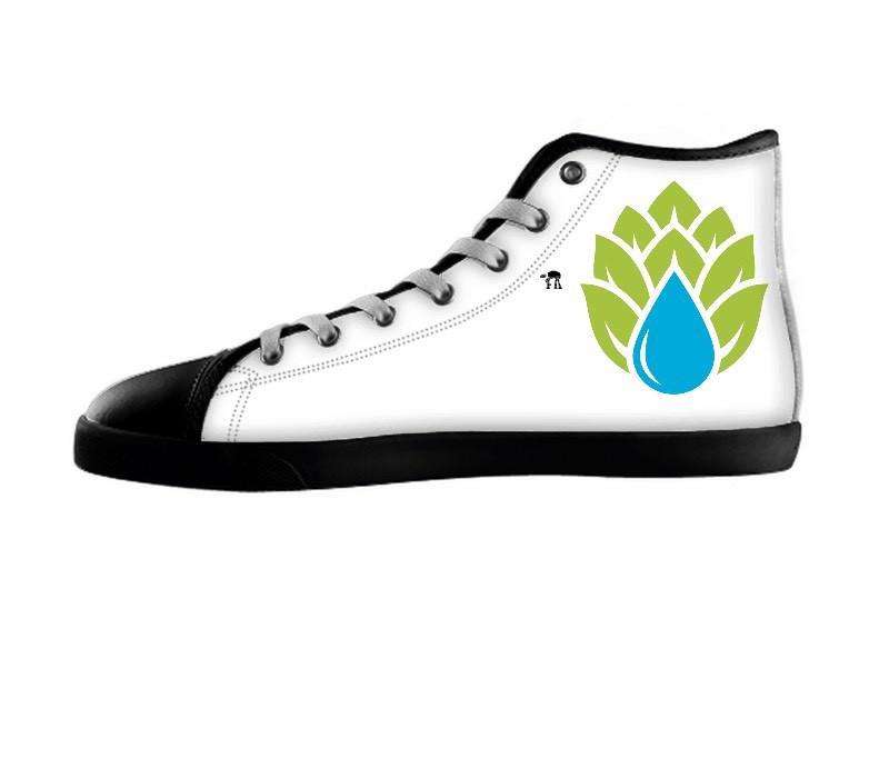 White custom shoes