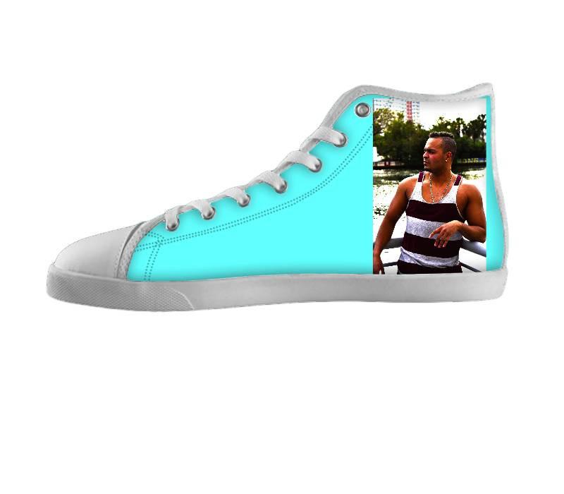 White custom shoes