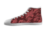 Red Woodland Camo Print