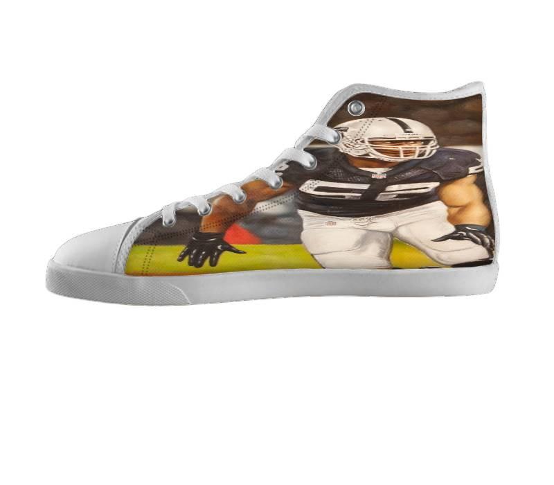 White custom shoes