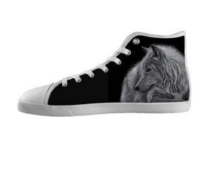 Winter is Coming White Wolf Shoes