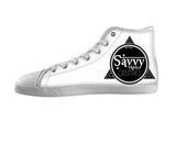 White custom shoes