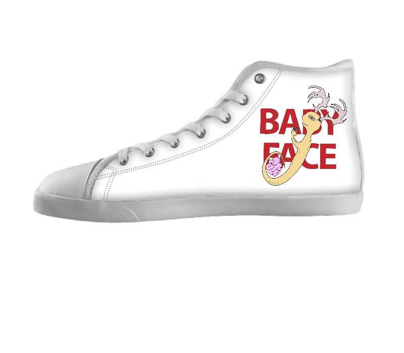 White custom shoes