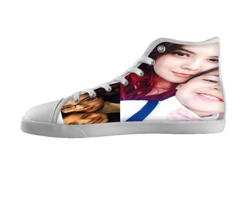 White custom shoes