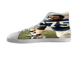 White custom shoes