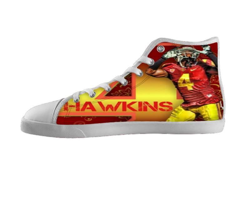 White custom shoes