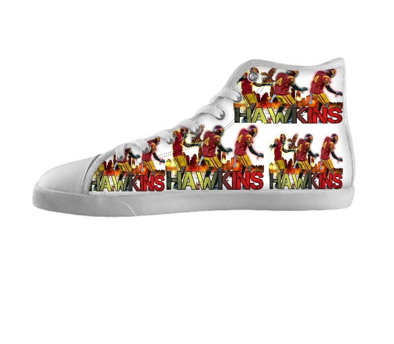 White custom shoes