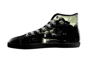 White custom shoes